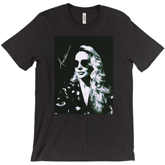 Amiko Self-Portrait, Black Noir Art T