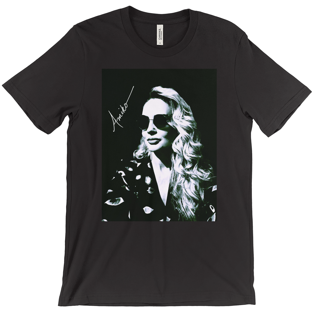 Amiko Self-Portrait, Black Noir Art T